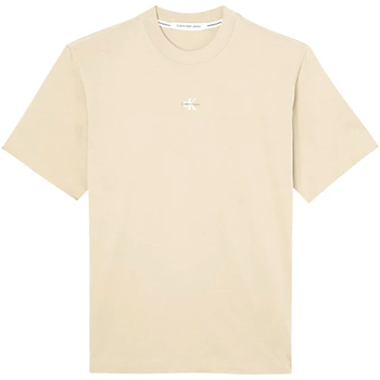 Abbigliamento Uomo T-shirt maniche corte Calvin Klein Jeans J30J322507-PF2 Beige