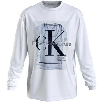 Abbigliamento Uomo T-shirt maniche corte Calvin Klein Jeans J30J322615-YAF Bianco