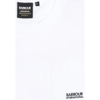 Abbigliamento Uomo T-shirt maniche corte Barbour MTS1053-WH11 Bianco