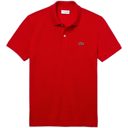Abbigliamento Uomo T-shirt & Polo Lacoste Slim Fit Polo - Rouge Rosso