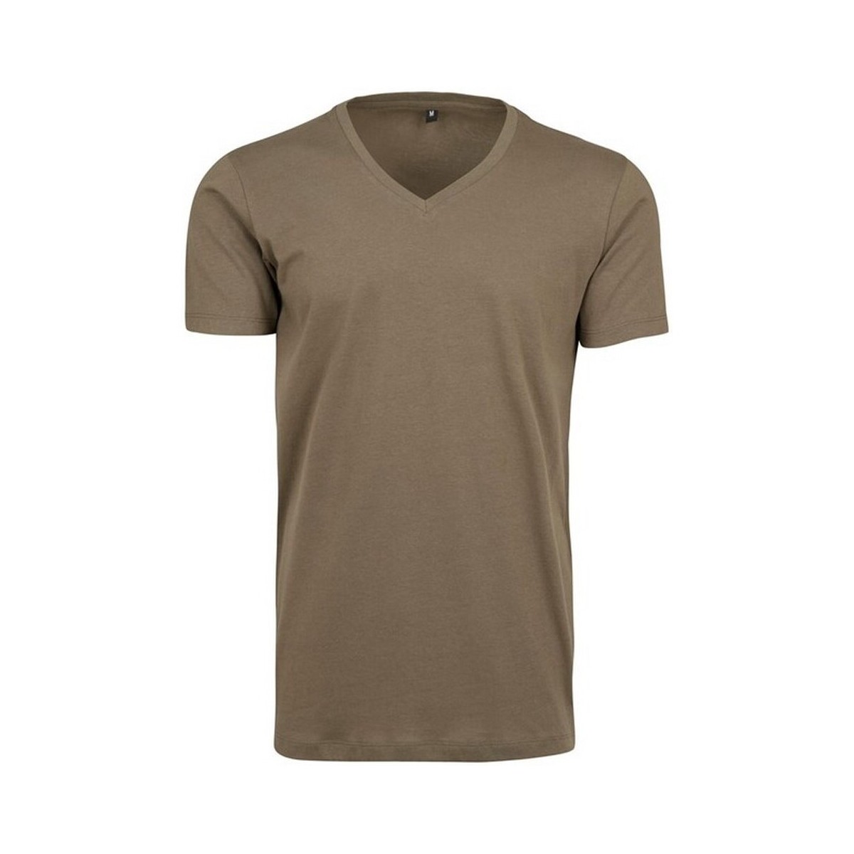 Abbigliamento Uomo T-shirts a maniche lunghe Build Your Brand BY006 Verde