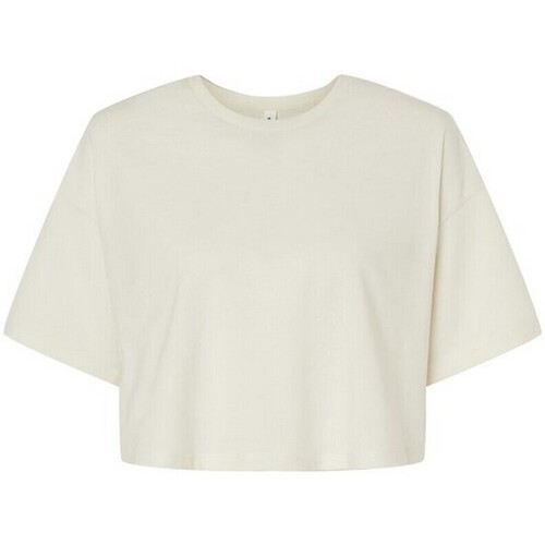 Abbigliamento Donna T-shirts a maniche lunghe Bella + Canvas RW8812 Bianco