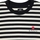 Abbigliamento Uomo T-shirt & Polo Edwin Basic Stripe T-Shirt LS - Black/White Multicolore