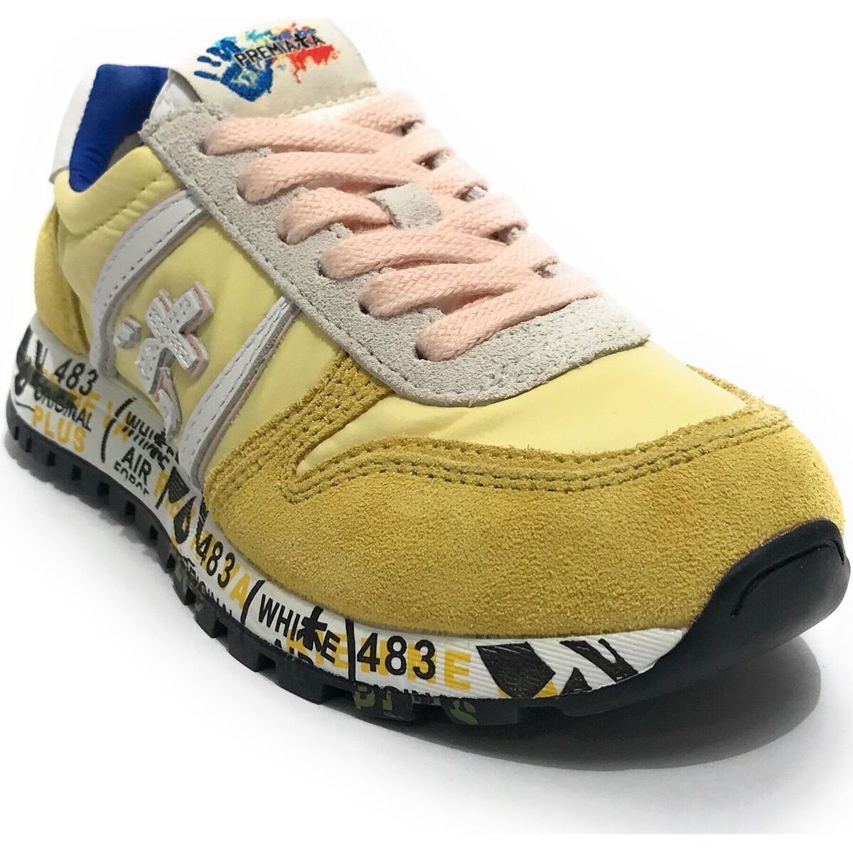 Scarpe Bambino Sneakers Premiata Sneaker ZS23PR03 Giallo
