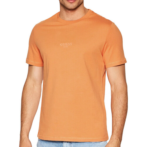 Abbigliamento Uomo T-shirt & Polo Guess G-M2YI72I3Z11 Arancio