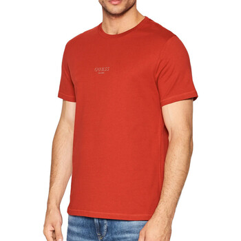 Abbigliamento Uomo T-shirt maniche corte Guess G-M2YI72I3Z11 Rosso