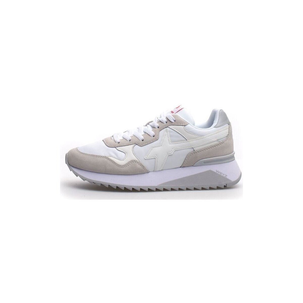 Scarpe Uomo Sneakers W6yz YAK-M. 2015185 17 0N01-INS.TRIANGLE SOLE, WHITE Bianco