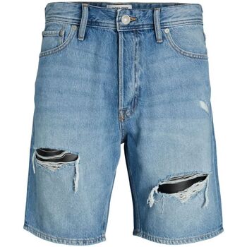 Abbigliamento Uomo Shorts / Bermuda Jack & Jones 12223604 CHRIS-BLUE DENIM Blu