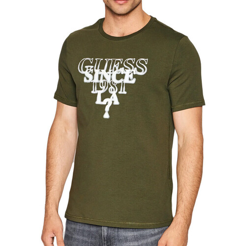 Abbigliamento Uomo T-shirt & Polo Guess G-M2YI44J1311 Verde
