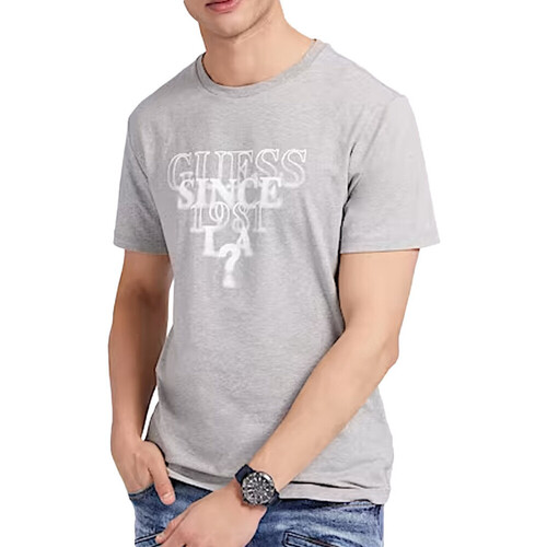 Abbigliamento Uomo T-shirt & Polo Guess G-M2YI44J1311 Grigio