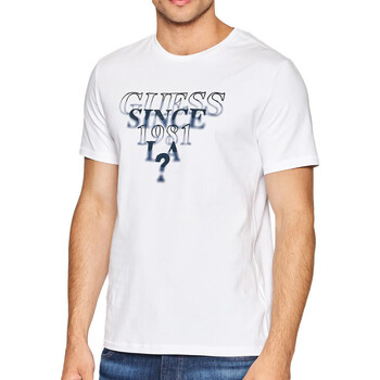 Abbigliamento Uomo T-shirt & Polo Guess G-M2YI44J1311 Bianco