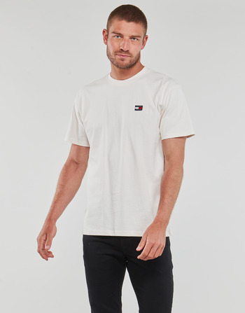Tommy Jeans TJM CLSC TOMMY XS BADGE TEE Bianco
