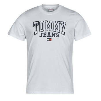 Abbigliamento Uomo T-shirt maniche corte Tommy Jeans TJM RGLR ENTRY GRAPHIC TEE Bianco