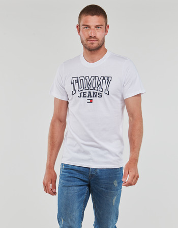 Abbigliamento Uomo T-shirt maniche corte Tommy Jeans TJM RGLR ENTRY GRAPHIC TEE Bianco