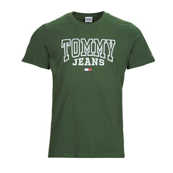 Abbigliamento Uomo T-shirt maniche corte Tommy Jeans TJM RGLR ENTRY GRAPHIC TEE Verde