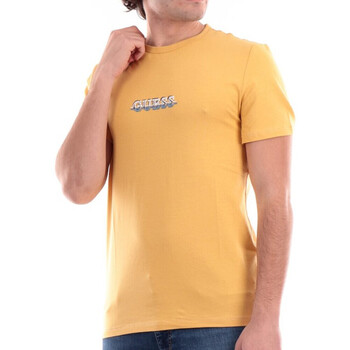 Abbigliamento Uomo T-shirt & Polo Guess G-M3RI11J1314 Giallo
