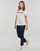 Abbigliamento Donna T-shirt maniche corte Tommy Hilfiger REG MONOTYPE EMB C-NK SS Bianco