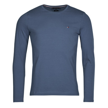 Abbigliamento Uomo T-shirts a maniche lunghe Tommy Hilfiger STRETCH SLIM FIT LONG SLEEVE TEE Blu