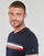 Abbigliamento Uomo T-shirt maniche corte Tommy Hilfiger RWB MONOTYPE CHEST STRIPE TEE Marine