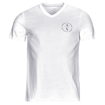 Abbigliamento Uomo T-shirt maniche corte Armani Exchange 6RZTBD Bianco