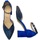 Scarpe Donna Décolleté Angela Calzature Elegance AANGC601blu Blu