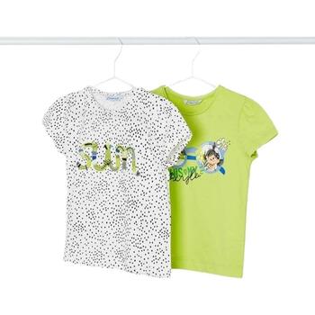 Abbigliamento Bambina T-shirt & Polo Mayoral  Verde