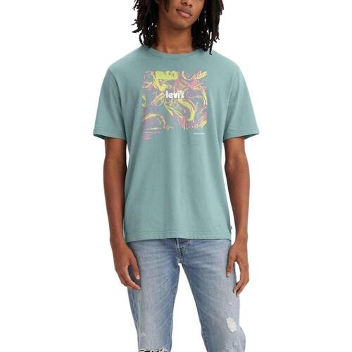 Abbigliamento Uomo T-shirt maniche corte Levi's  Blu