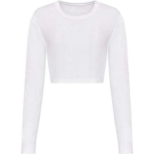Abbigliamento Donna T-shirts a maniche lunghe Awdis JT016 Bianco