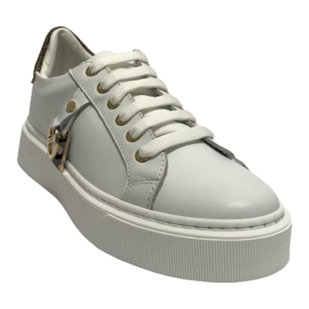 Scarpe Donna Sneakers Borbonese Sneaker DS23BO04 Bianco