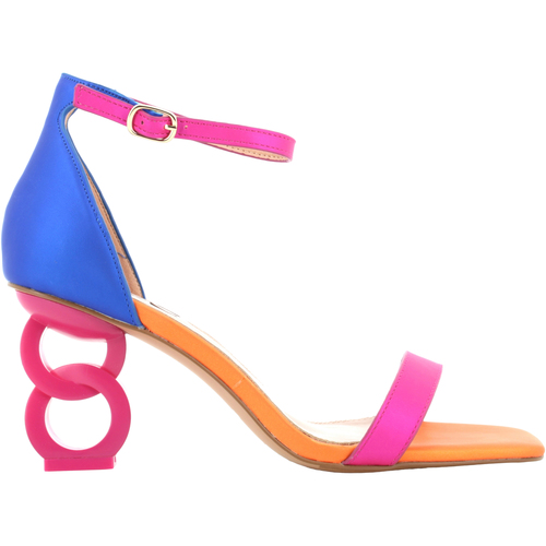 Scarpe Donna Sandali Exé Shoes donna sandali con tacco LILIAN-055 Multicolore