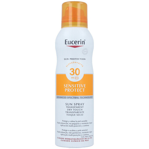 Bellezza Protezione solari Eucerin Sun Sensitive Protect Spray Trasparente Tocco Secco Spf30 