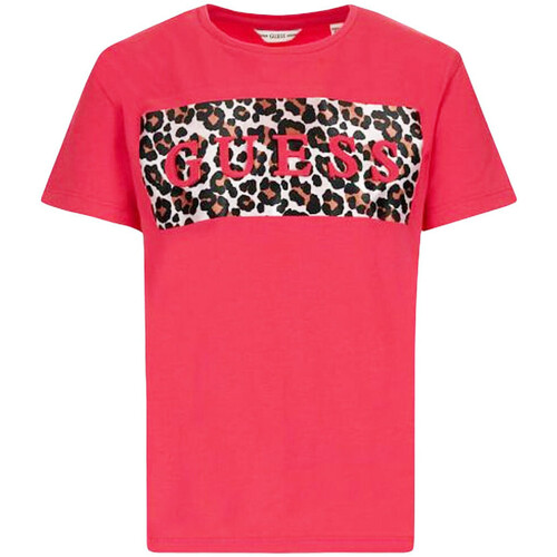 Abbigliamento Bambina T-shirt & Polo Guess G-J1YI26K6YW1 Rosa