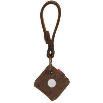 Accessori Portachiavi Herschel Keychain  Tile Brown Pebbled Nubuck Marrone