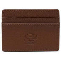 Borse Portafogli Herschel Charlie Vegan Leather RFID Saddle Brown Marrone