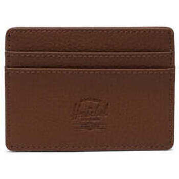 Borse Portafogli Herschel Charlie Vegan Leather RFID Saddle Brown Marrone