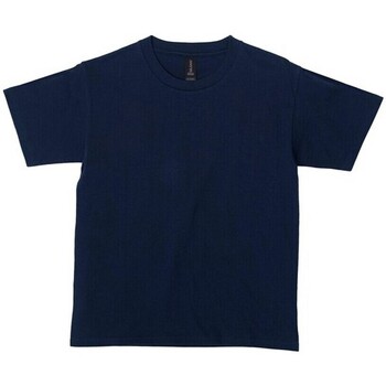 Abbigliamento Unisex bambino T-shirts a maniche lunghe Gildan  Blu