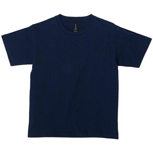 Abbigliamento Unisex bambino T-shirts a maniche lunghe Gildan Softstyle Blu