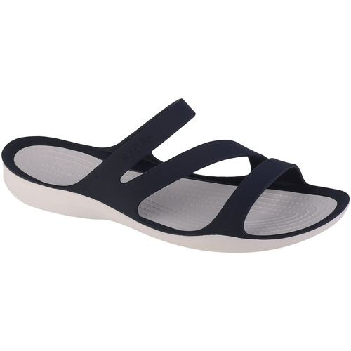 Scarpe Donna Pantofole Crocs W Swiftwater Sandals Blu