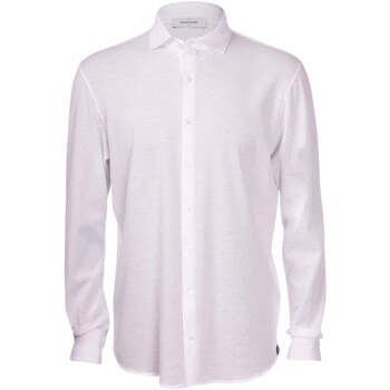Abbigliamento Uomo Camicie maniche lunghe Gran Sasso Camicia Uomo  60120/81401 815 Bianco Bianco