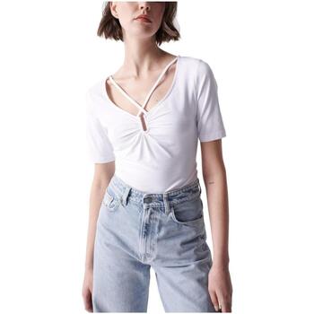 Abbigliamento Donna T-shirt maniche corte Salsa  Bianco
