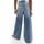 Abbigliamento Bambina Jeans Calvin Klein Jeans IG0IG01892 WIDE-1AA VISUAL LIGHT BLUE Blu