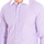Abbigliamento Uomo Camicie maniche lunghe CafÃ© Coton BOUSCAULT18-101WHLS Viola