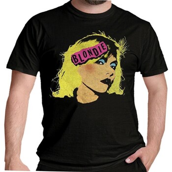 Abbigliamento T-shirts a maniche lunghe Blondie RO1060 Nero