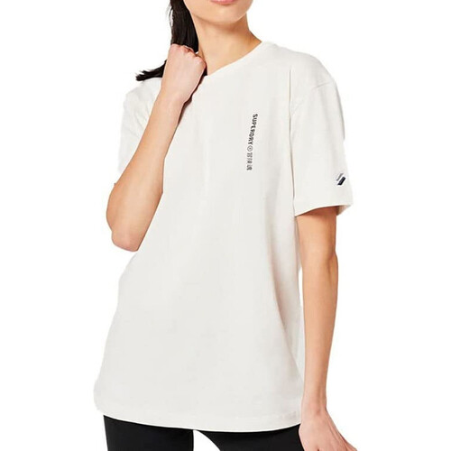 Abbigliamento Donna T-shirt & Polo Superdry W1010830A Bianco