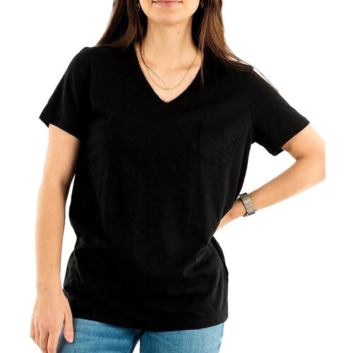 Abbigliamento Donna T-shirt & Polo Superdry W1010521B Nero