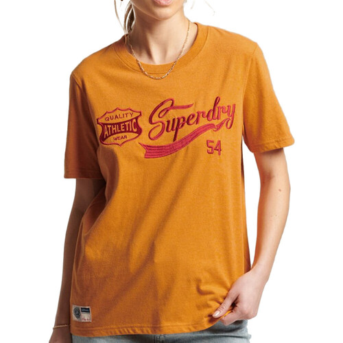 Abbigliamento Donna T-shirt & Polo Superdry W1010793A Arancio