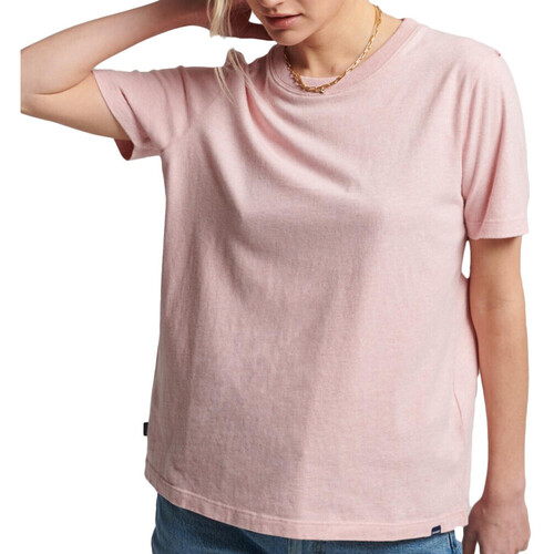 Abbigliamento Donna T-shirt & Polo Superdry W1010689A Rosa