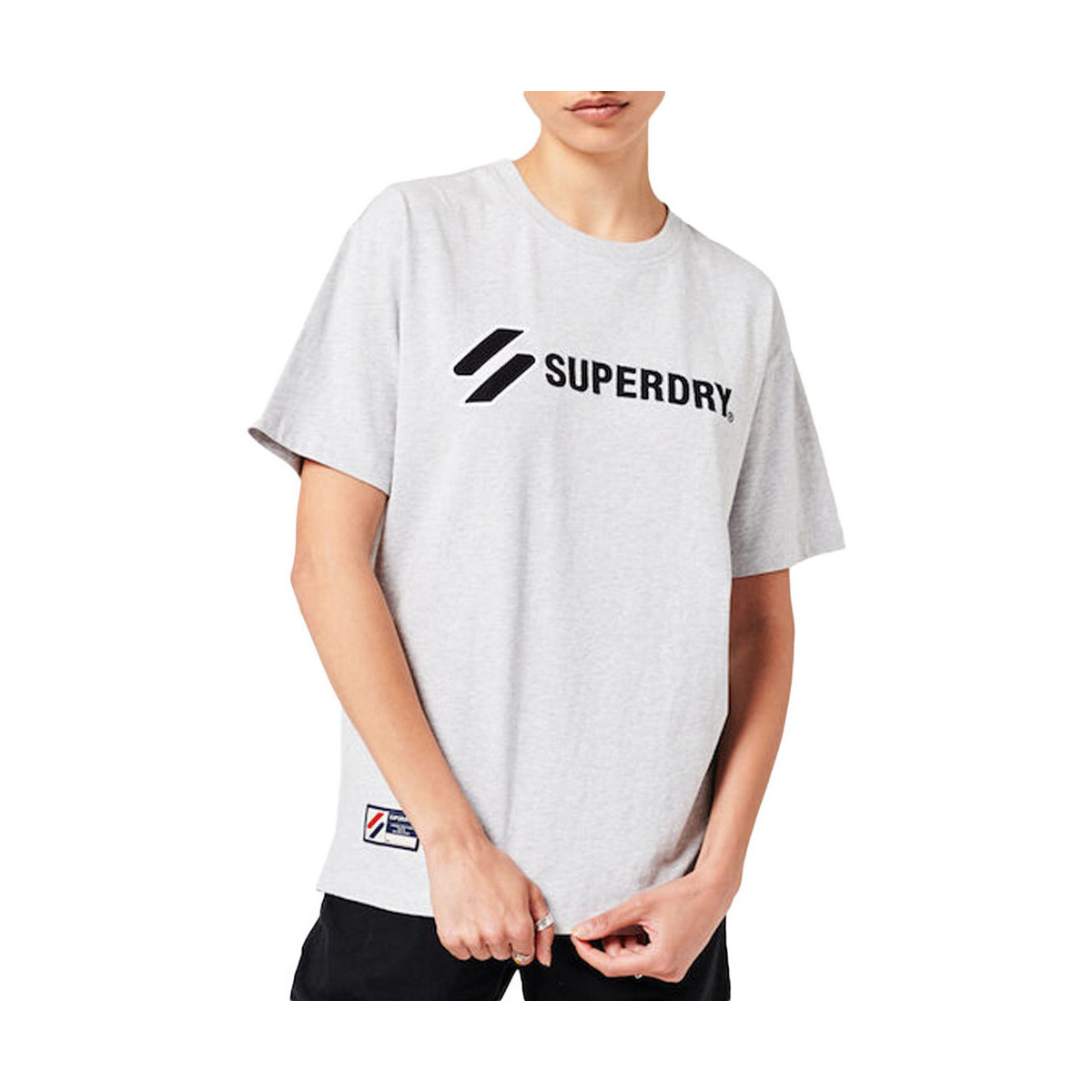 Abbigliamento Donna T-shirt & Polo Superdry W1010825A Grigio