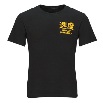Abbigliamento Uomo T-shirt maniche corte Replay M6659 Nero
