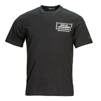Abbigliamento Uomo T-shirt maniche corte Replay M6699 Nero